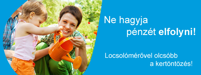 Locsolási vízmérő