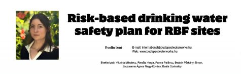 Risk-based drinking water safety plan for RBF sites - Presentator: Evelin Izso