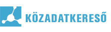 A képen a Közadatkereső logó látható.