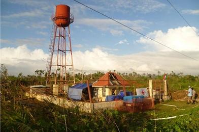 Víztisztító berendezés adományozása a Fülöp-szigeteki lakosság megsegítésére