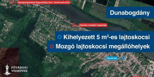 Nem ajánlott a vezetékes víz fogyasztása Dunabogdányban